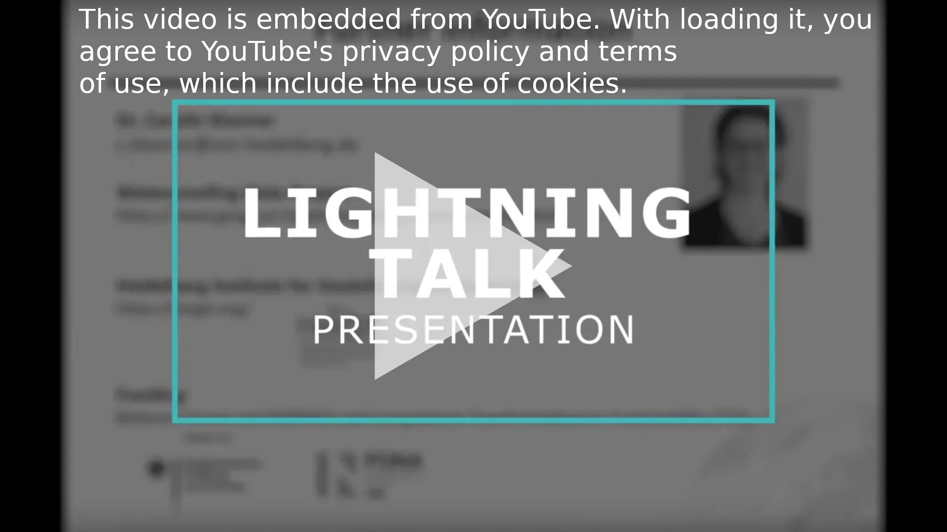 Video preview image for Lightning Talk about Sketch Maps at GeOnG 2020